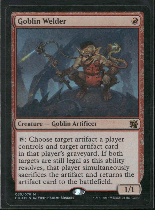 Duel Decks: Elves vs. Inventors Goblin Welder #35