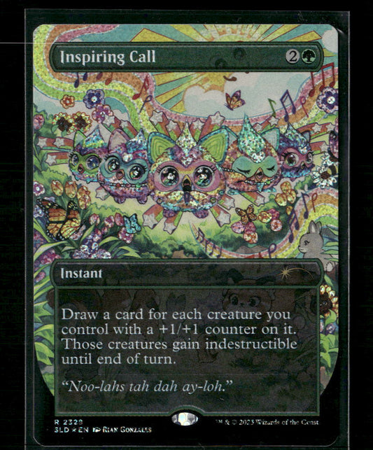 Secret Lair Drop Series Inspiring Call (Confetti Foil) #2328