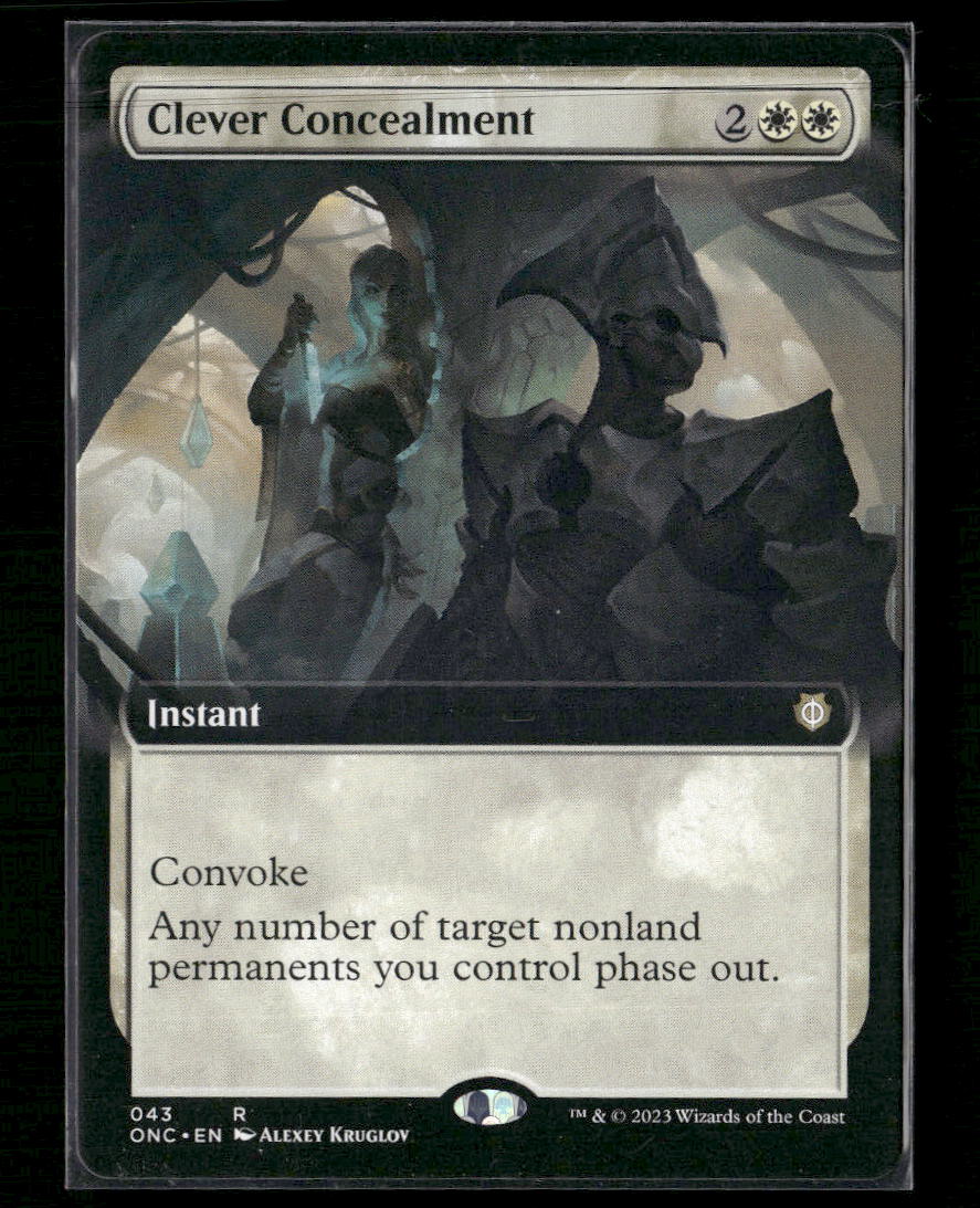 Commander: Phyrexia: All Will Be One Clever Concealment (Extended Art) #43