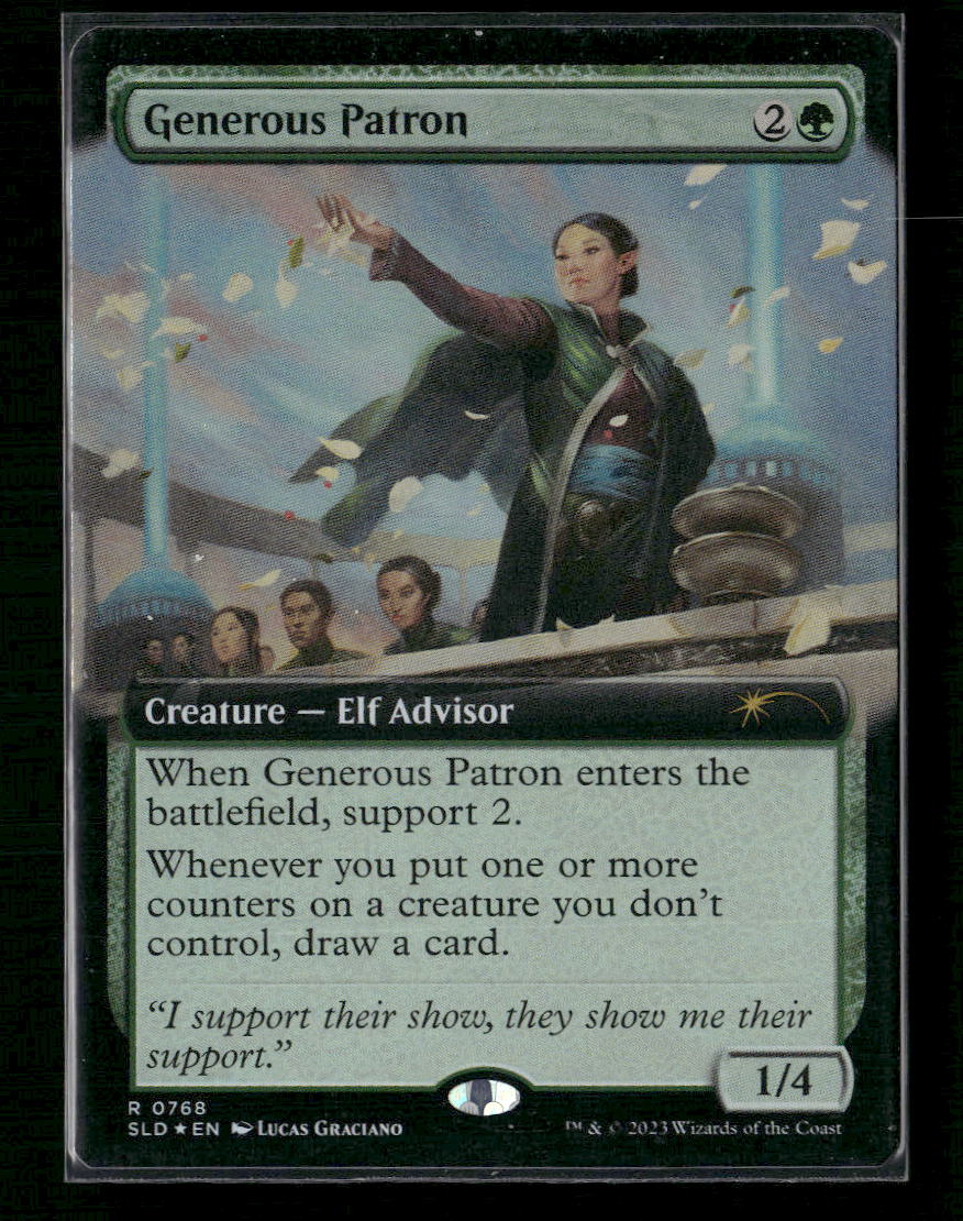 Secret Lair Drop Series Generous Patron (Extended Art) #768