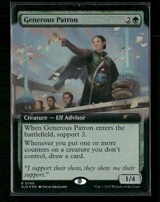 Secret Lair Drop Series Generous Patron (Extended Art) #768