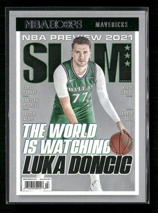 2021-22 Hoops Slam Luka Doncic #SLAM 230