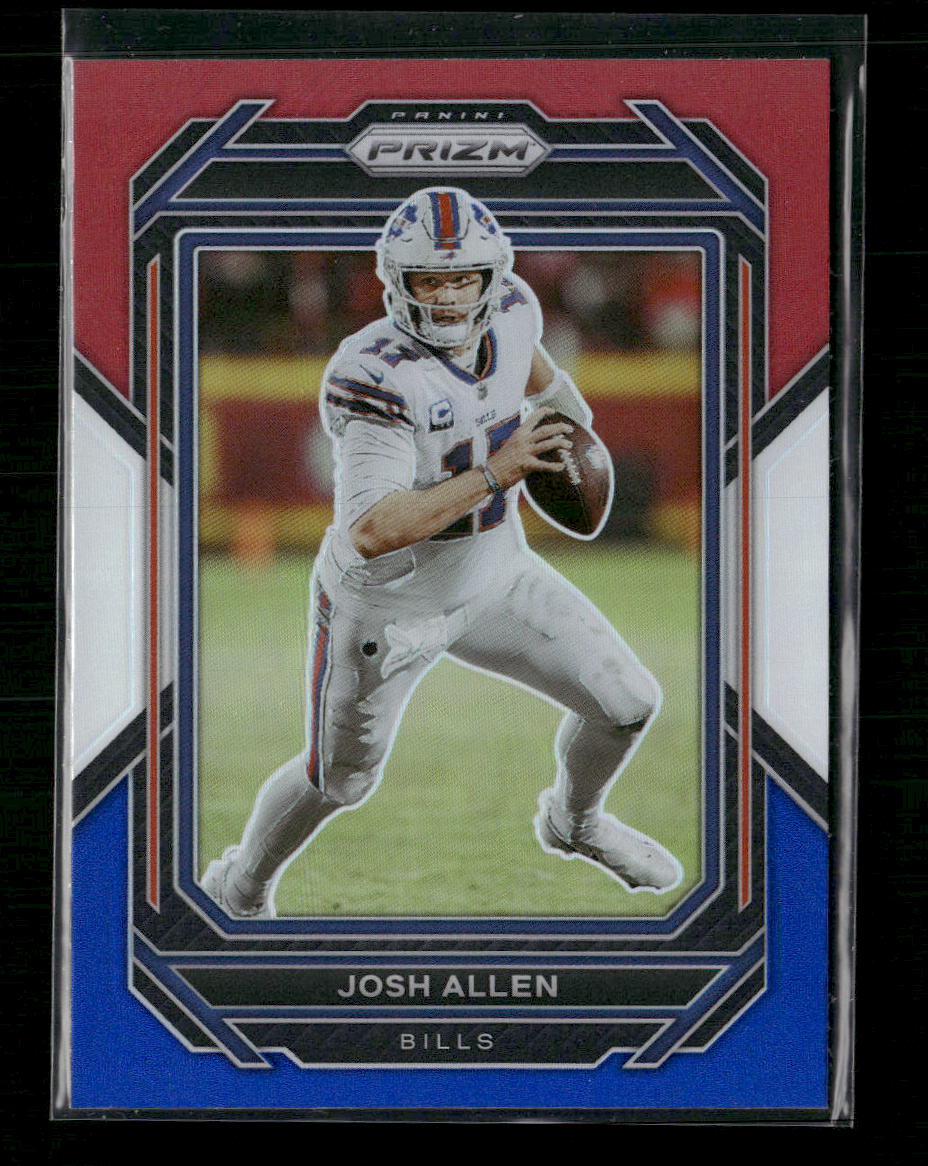 2022 Panini Prizm Red White and Blue Josh Allen #29