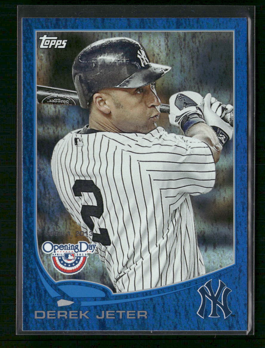 2013 Topps Opening Day Blue Derek Jeter #/2013 #150
