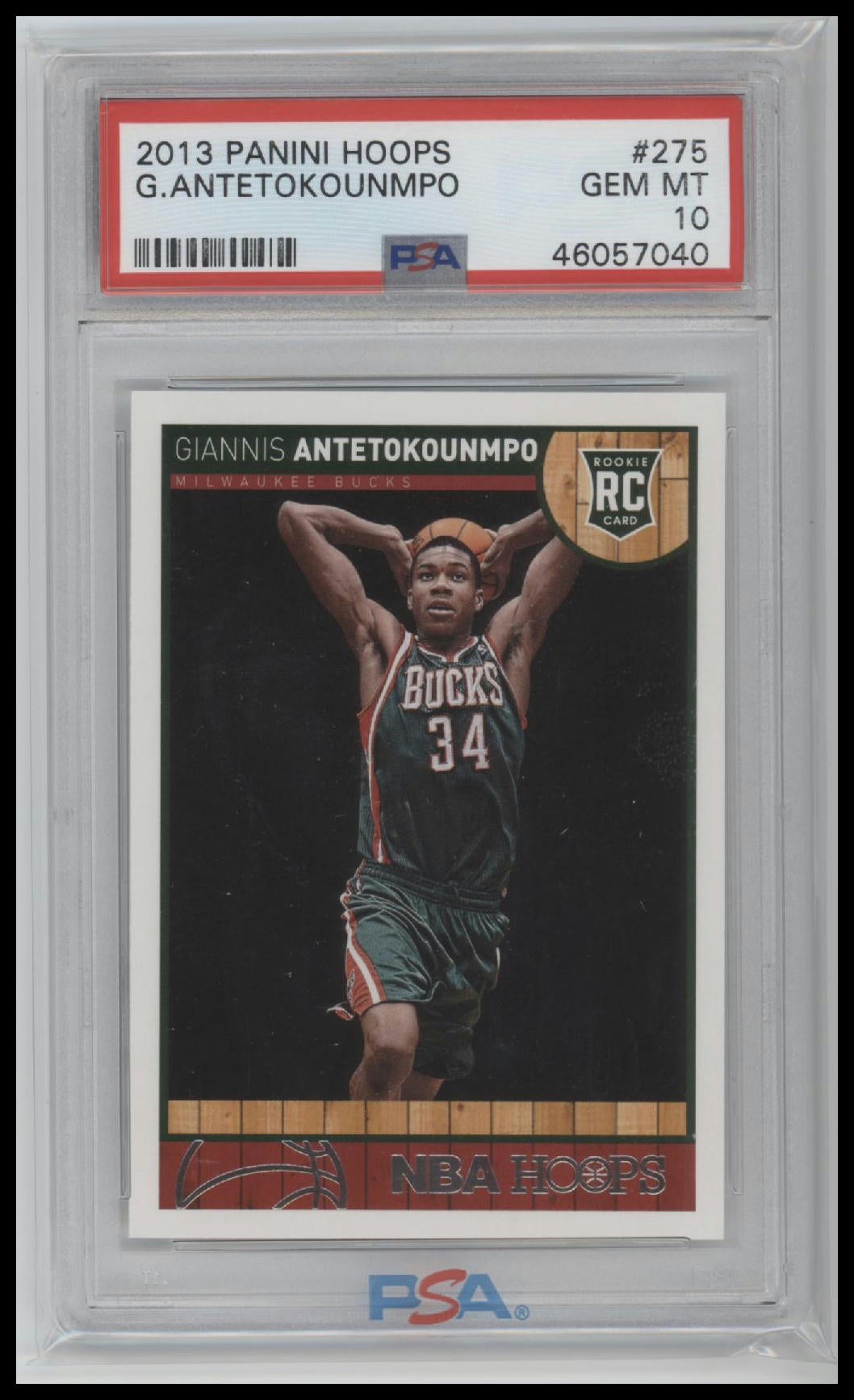 2013 Panini Hoops G.Antetokounmpo 10 PSA #275