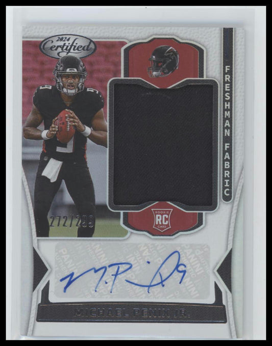 2024 Panini Freshman Fabric Mirror Signatures Michael Penix Jr. #/299 #FMS-MPJ