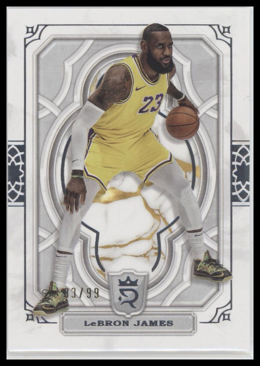 2023-24 Topps Royalty LeBron James #/99 #65