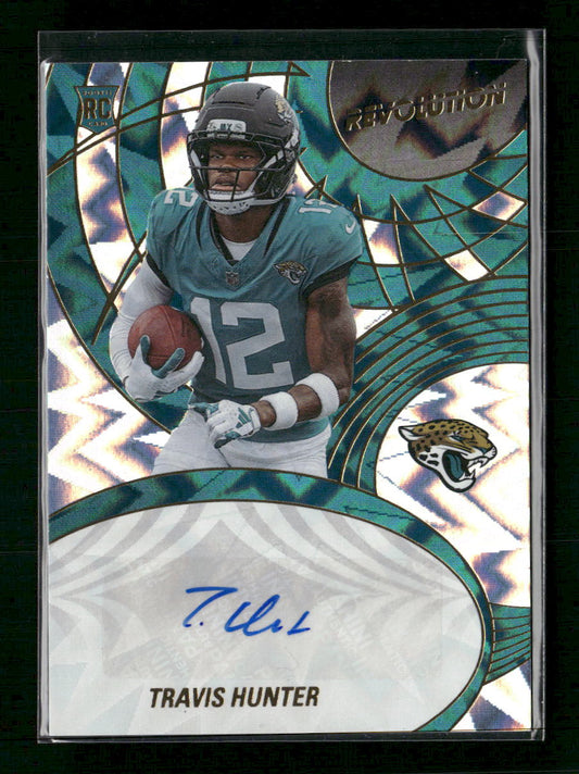2025 Panini Revolution Autographs Impact Travis Hunter #/50 Auto #AGN-THU