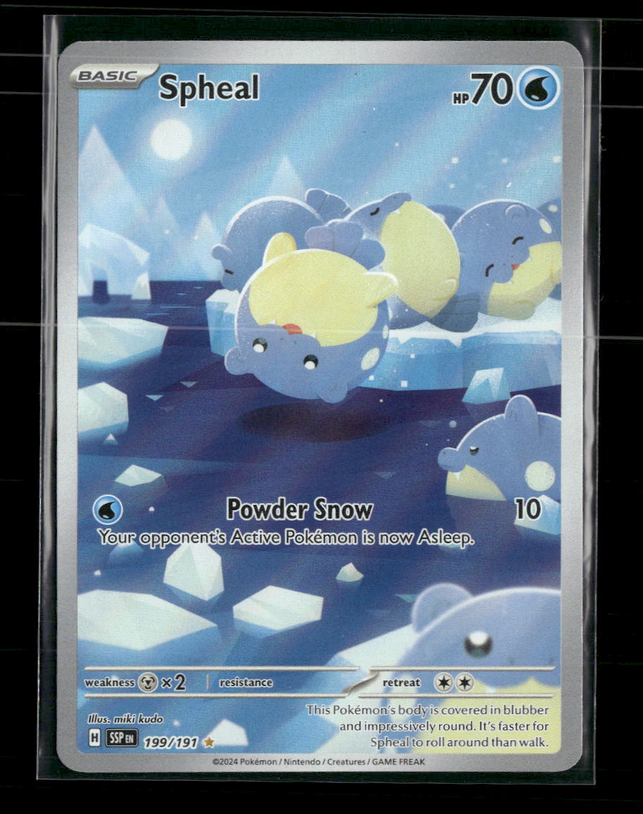 SV08: Surging Sparks Spheal #199/191