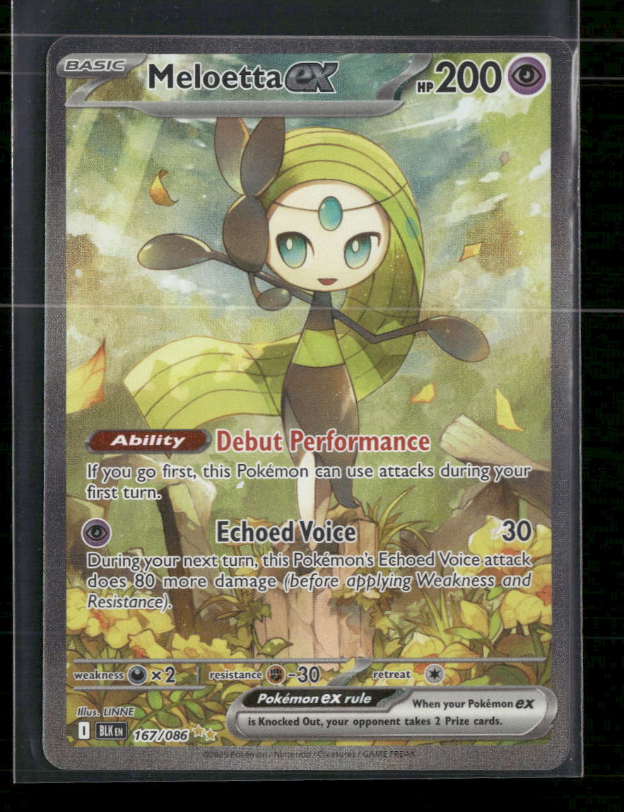 SV: Black Bolt Meloetta ex #167/086