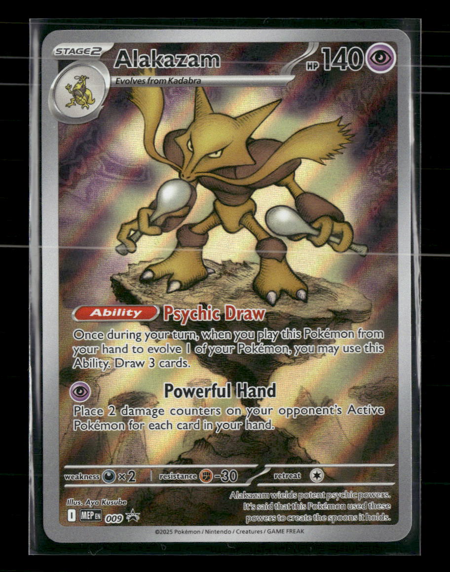 ME: Mega Evolution Promo Alakazam #009