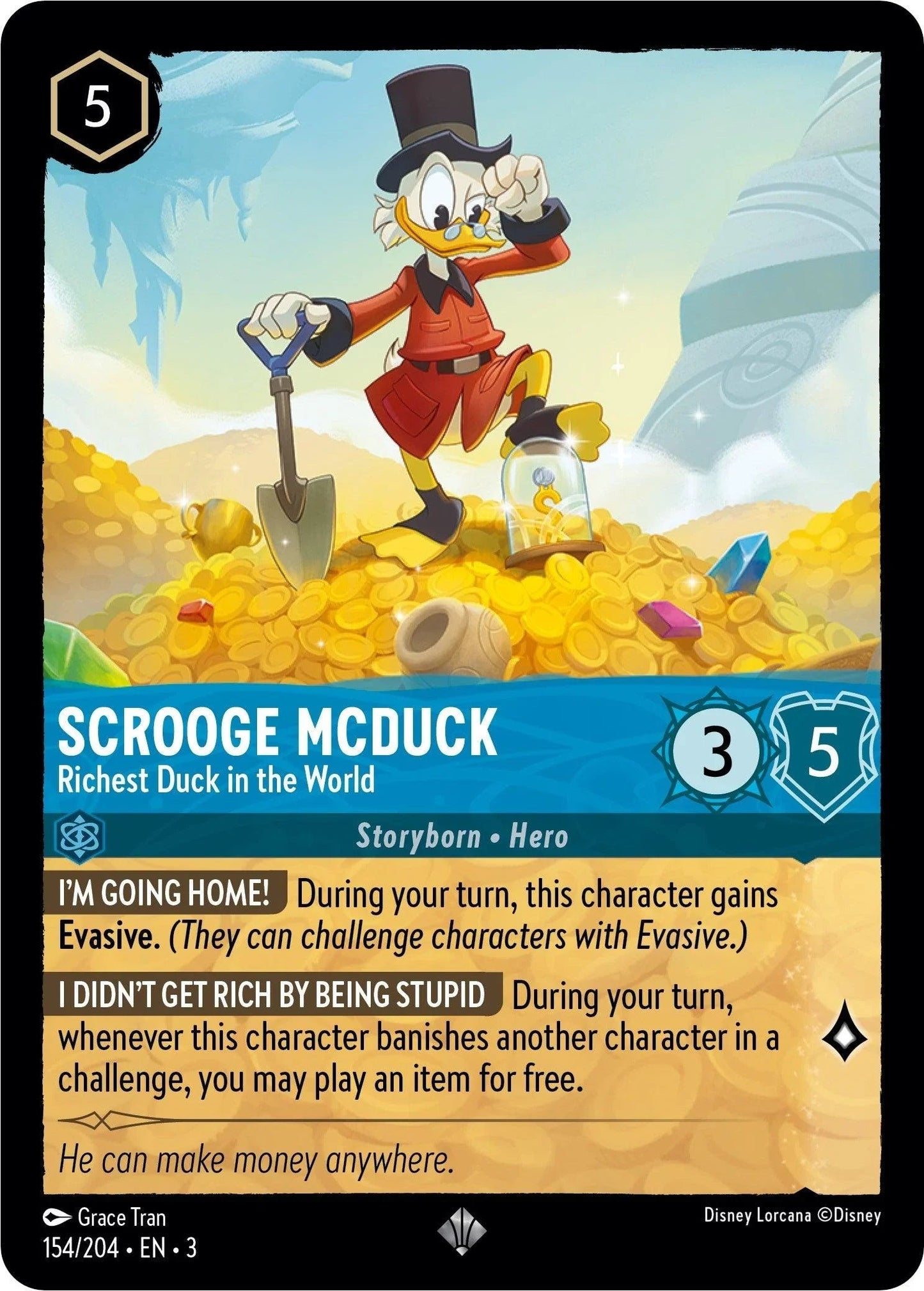 Scrooge McDuck - Richest Duck in the World (154/204) [Into the Inklands]