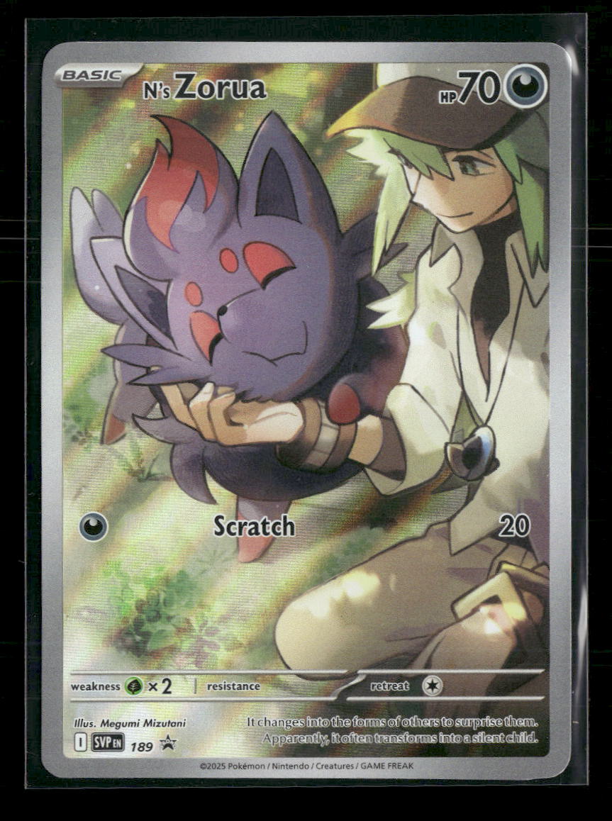 SV: Scarlet & Violet Promo Cards N's Zorua #189