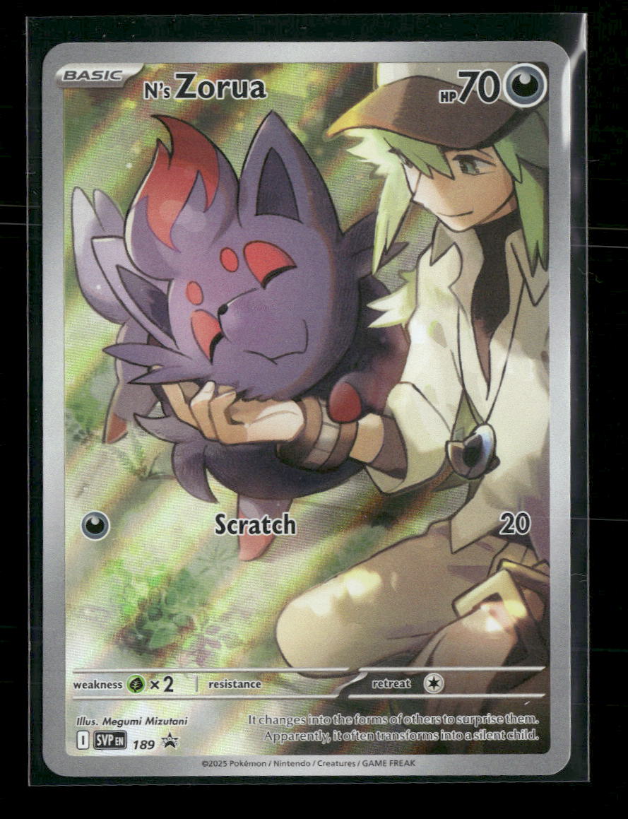 SV: Scarlet & Violet Promo Cards N's Zorua #189