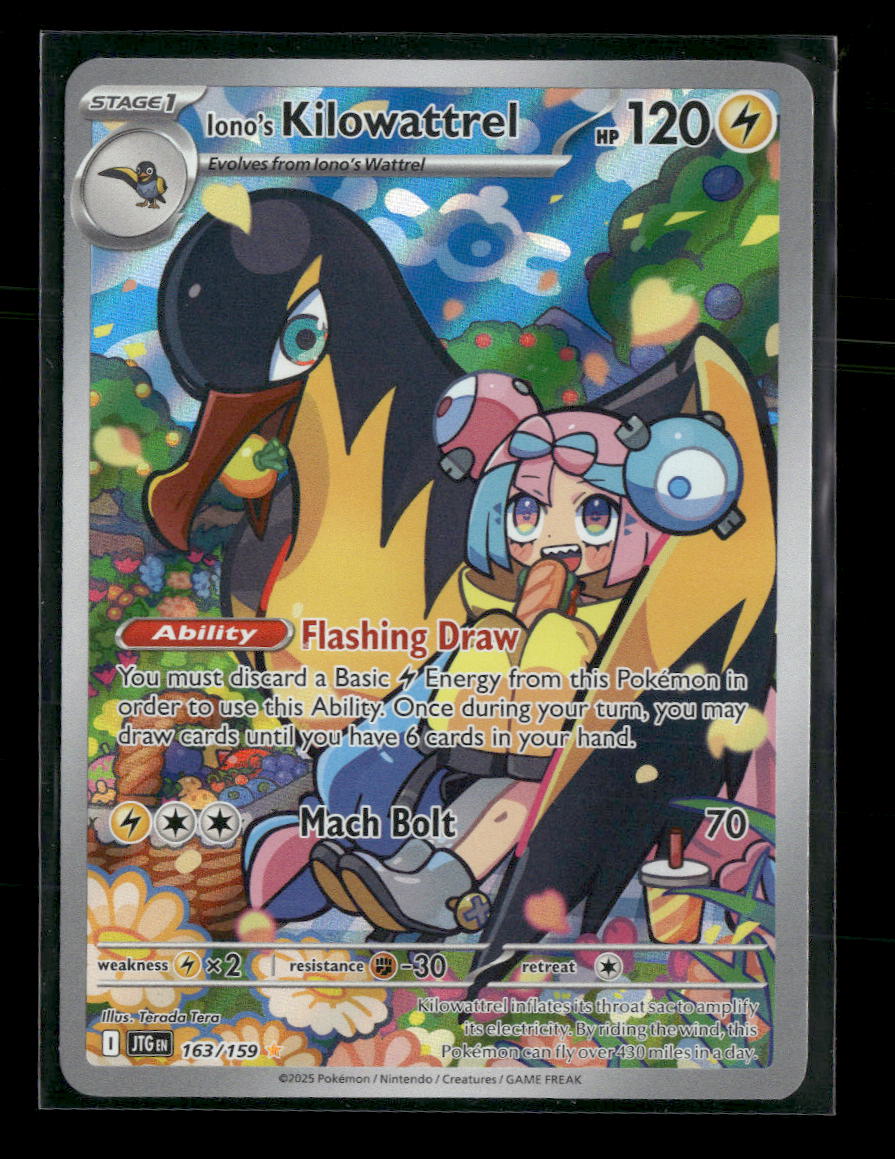 SV09: Journey Together Iono's Kilowattrel #163/159