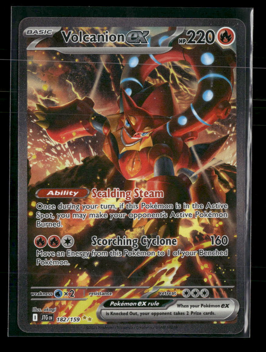 SV09: Journey Together Volcanion ex #182/159