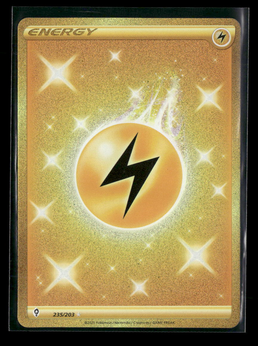 SWSH07: Evolving Skies Lightning Energy (Secret) #235/203
