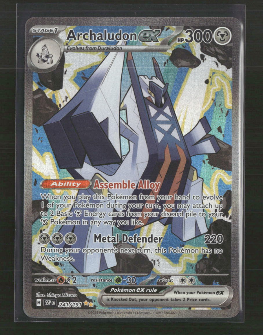 SV08: Surging Sparks Archaludon ex #241/191