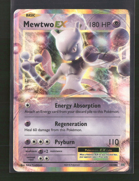 XY - Evolutions Mewtwo EX #52/108