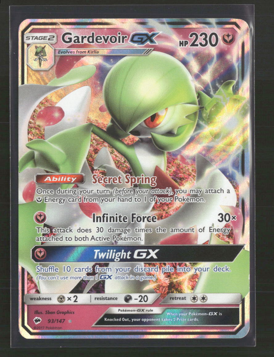 SM - Burning Shadows Gardevoir GX #93/147