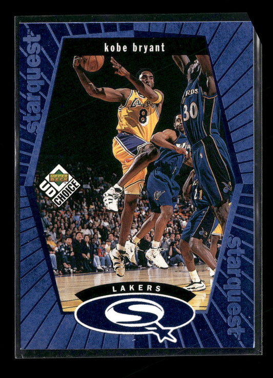 1998-99 UD Choice StarQuest Blue Kobe Bryant #SQ13