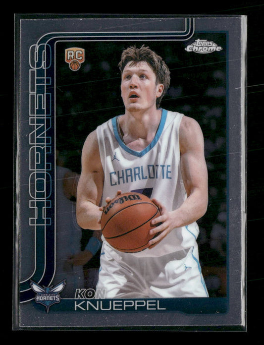 2025-26 Topps Chrome Kon Knueppel Rookie #254