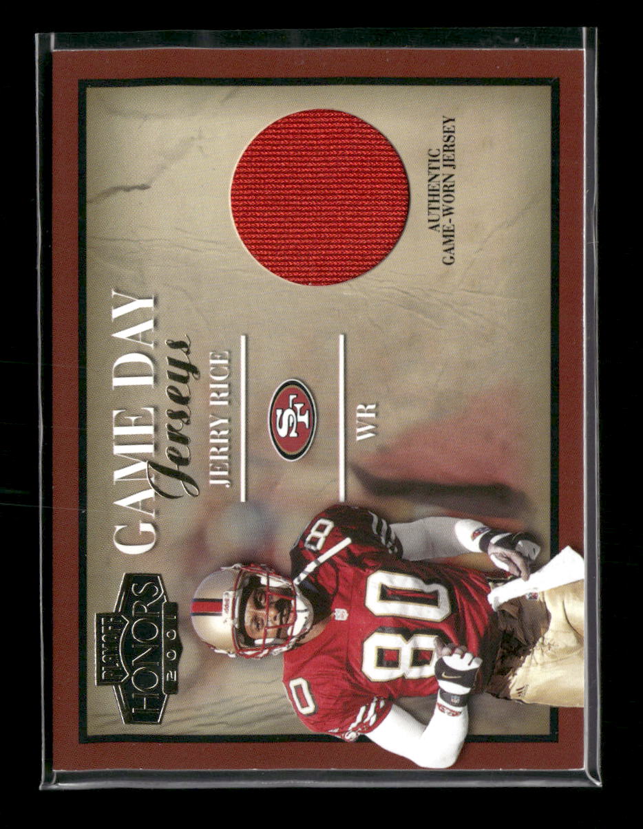 2001 Playoff Honors Game Day Jerseys Jerry Rice #GD-38
