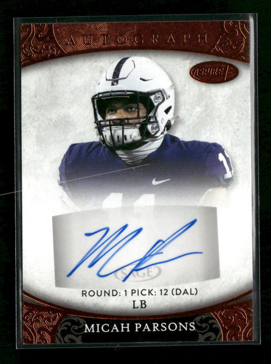 2021 SAGE Aspire Micah Parsons Auto #ASP-95