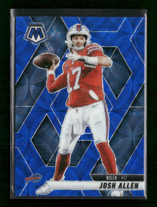 2025 Panini Mosaic Blue Scope Josh Allen #150