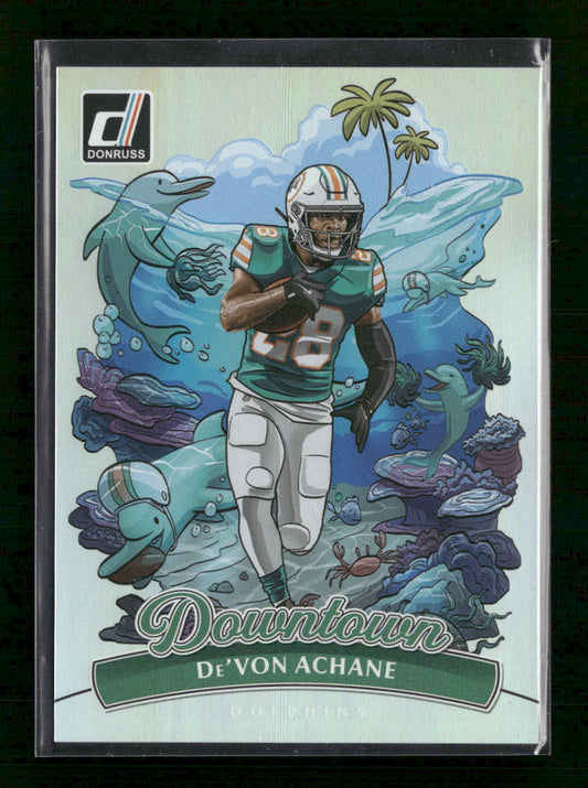 2025 Donruss Downtown! De’Von Achane #10
