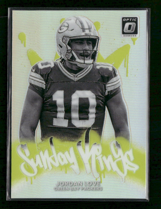 2025 Donruss Optic Sunday Kings Jordan Love #6