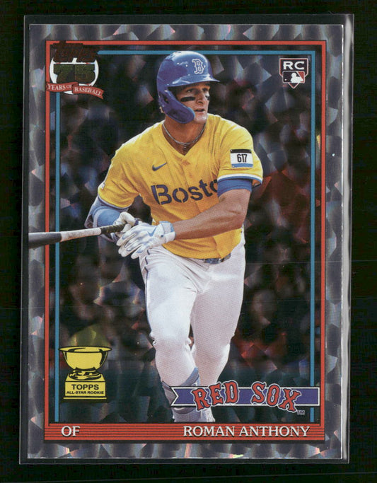 2026 Topps 1991 Baseball 35th Anniversary Crackle Foil Roman Anthony #T91-71
