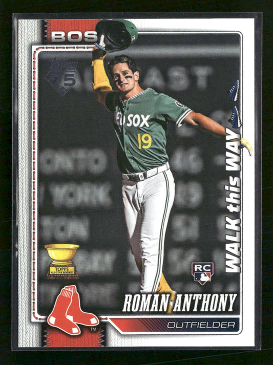 2026 Topps Walk This Way Roman Anthony #189