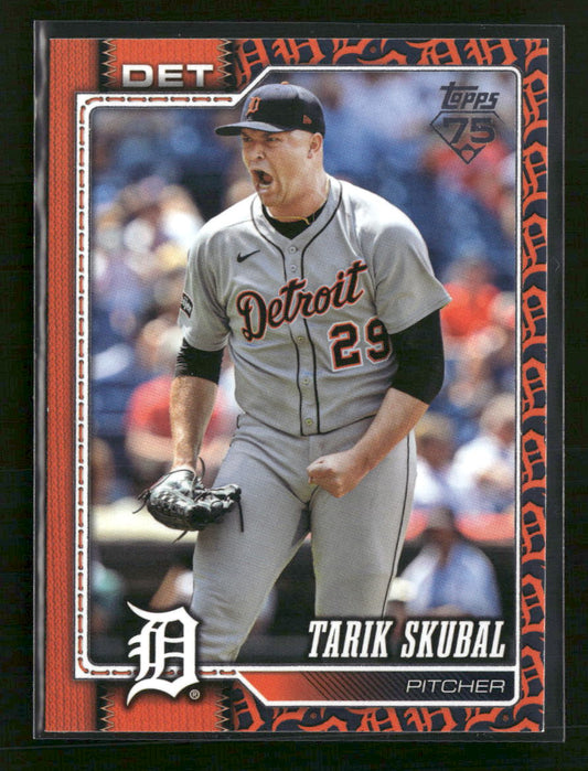 2026 Topps Team Color Border Tarik Skubal #300