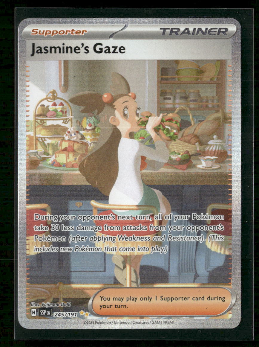 SV08: Surging Sparks Jasmine's Gaze #245/191