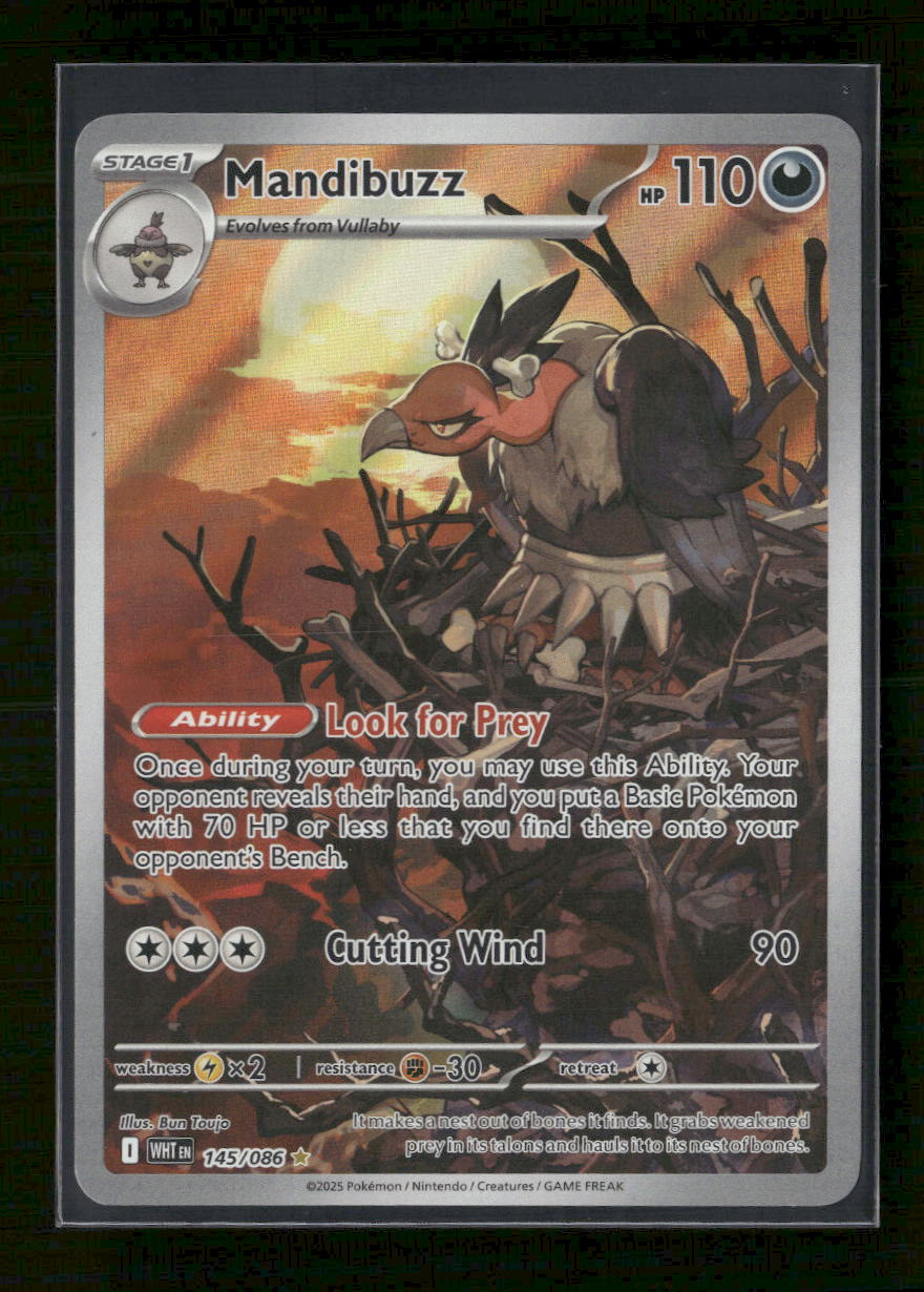 SV: White Flare Mandibuzz #145/086
