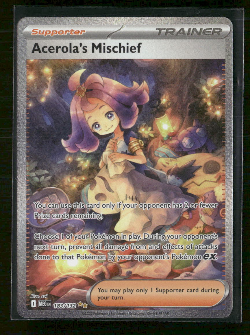 ME01: Mega Evolution Acerola's Mischief #183/132