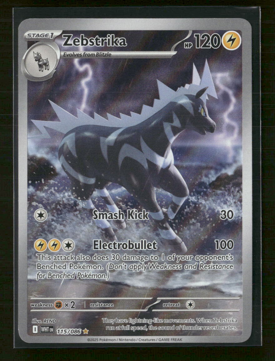 SV: White Flare Zebstrika #115/086