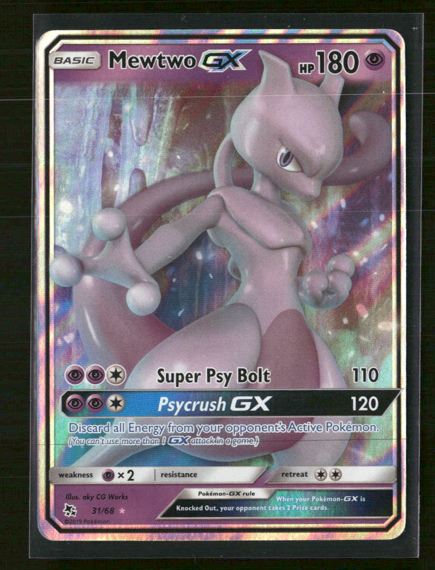 Hidden Fates Mewtwo GX #31/68