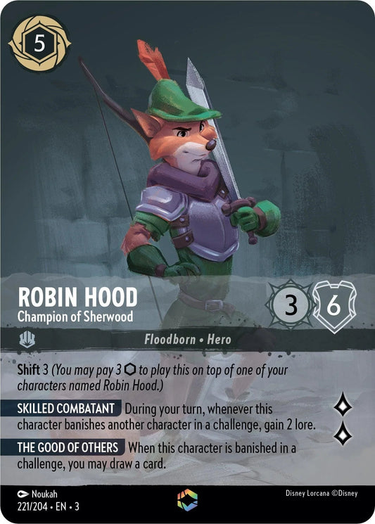 Robin Hood - Champion of Sherwood (Enchanted) (221/204) [Into the Inklands]