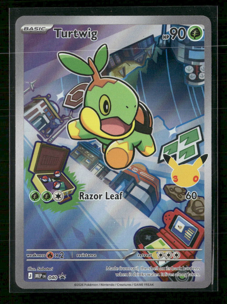 ME: Mega Evolution Promo Turtwig #040