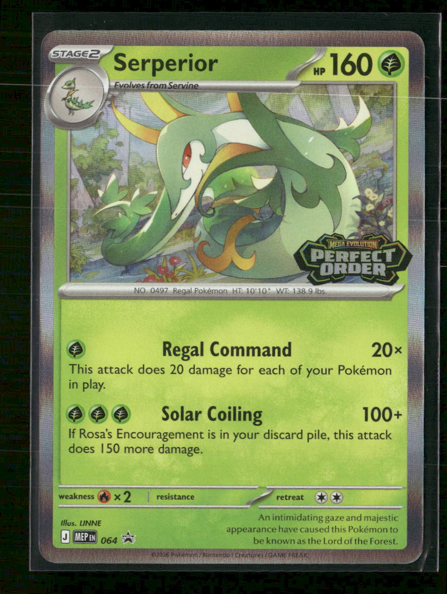 ME: Mega Evolution Promo Serperior #064