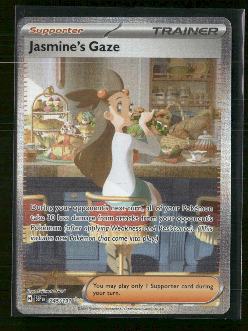 SV08: Surging Sparks Jasmine's Gaze #245/191