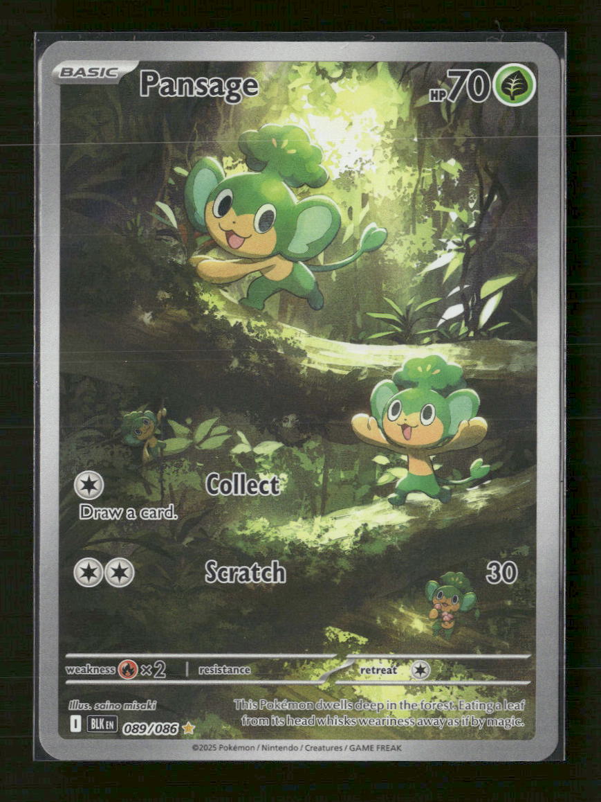 SV: Black Bolt Pansage #089/086