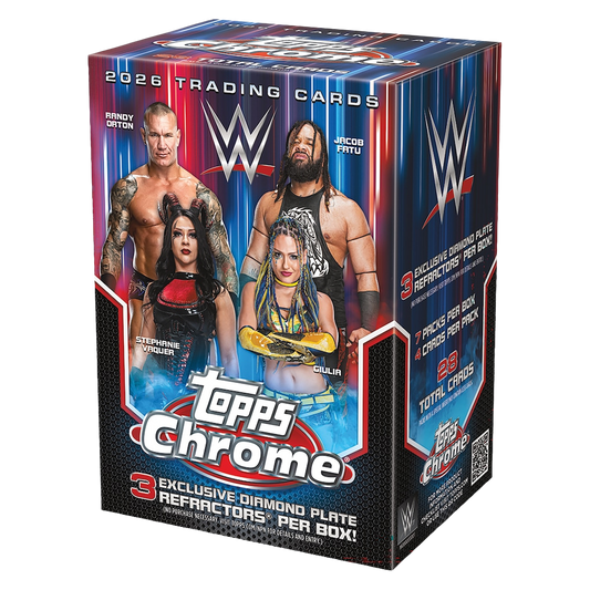 2026 Topps Chrome WWE Wrestling - Value Box