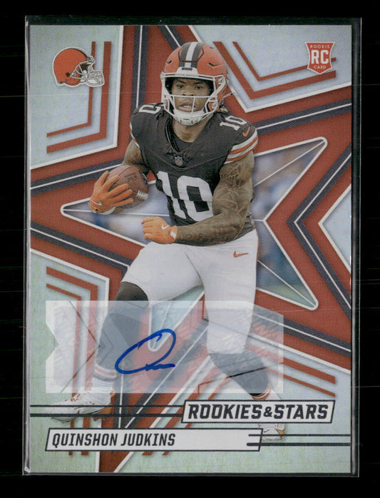 2025 Panini Rookies & Stars Signatures Quinshon Judkins Rookie #171