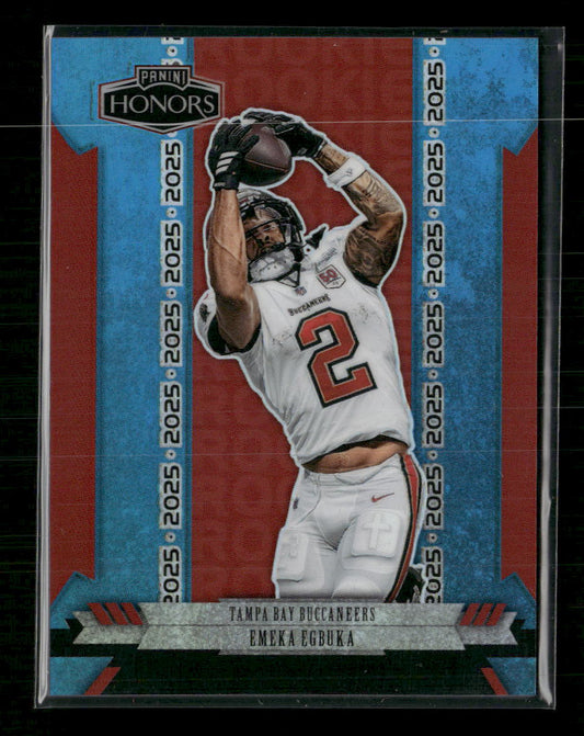 2025 Panini Honors Blue /15 Emeka Egbuka Rookie #14