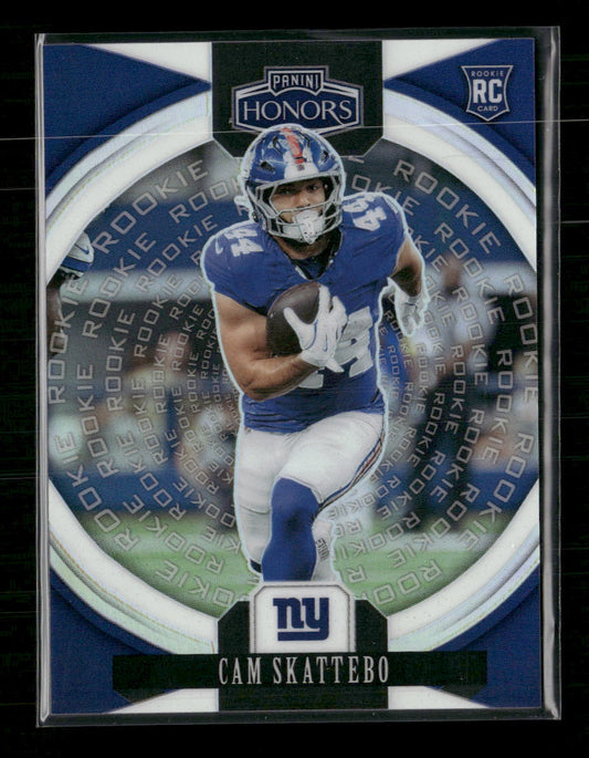 2025 Panini Honors Blue /99 Cam Skattebo #53