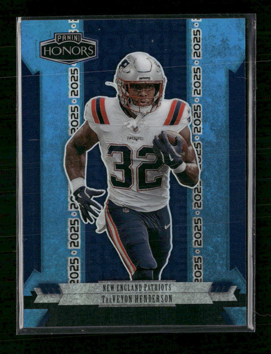 2025 Panini Honors Blue /15 TreVeyon Henderson #9