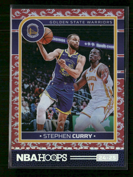 2024-25 Hoops Dragon Year Stephen Curry #/75 #141
